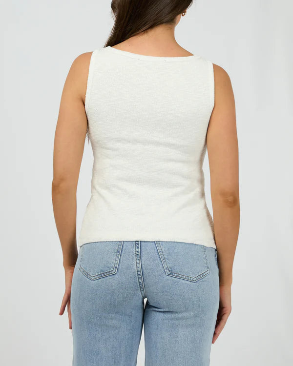 SILENT THEORY LEONIE VEST WHITE