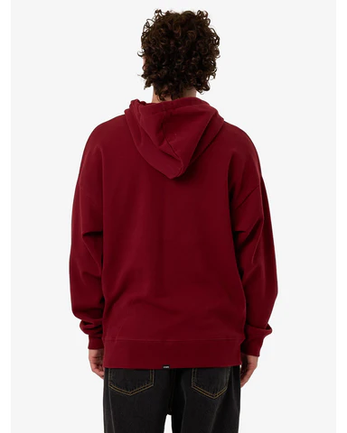 THRILLS MINIMAL THRILLS SLOUCH PULL ON HOOD CABERNET