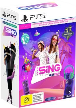 PS5 LETS SING 2025 MIC BUNDLE