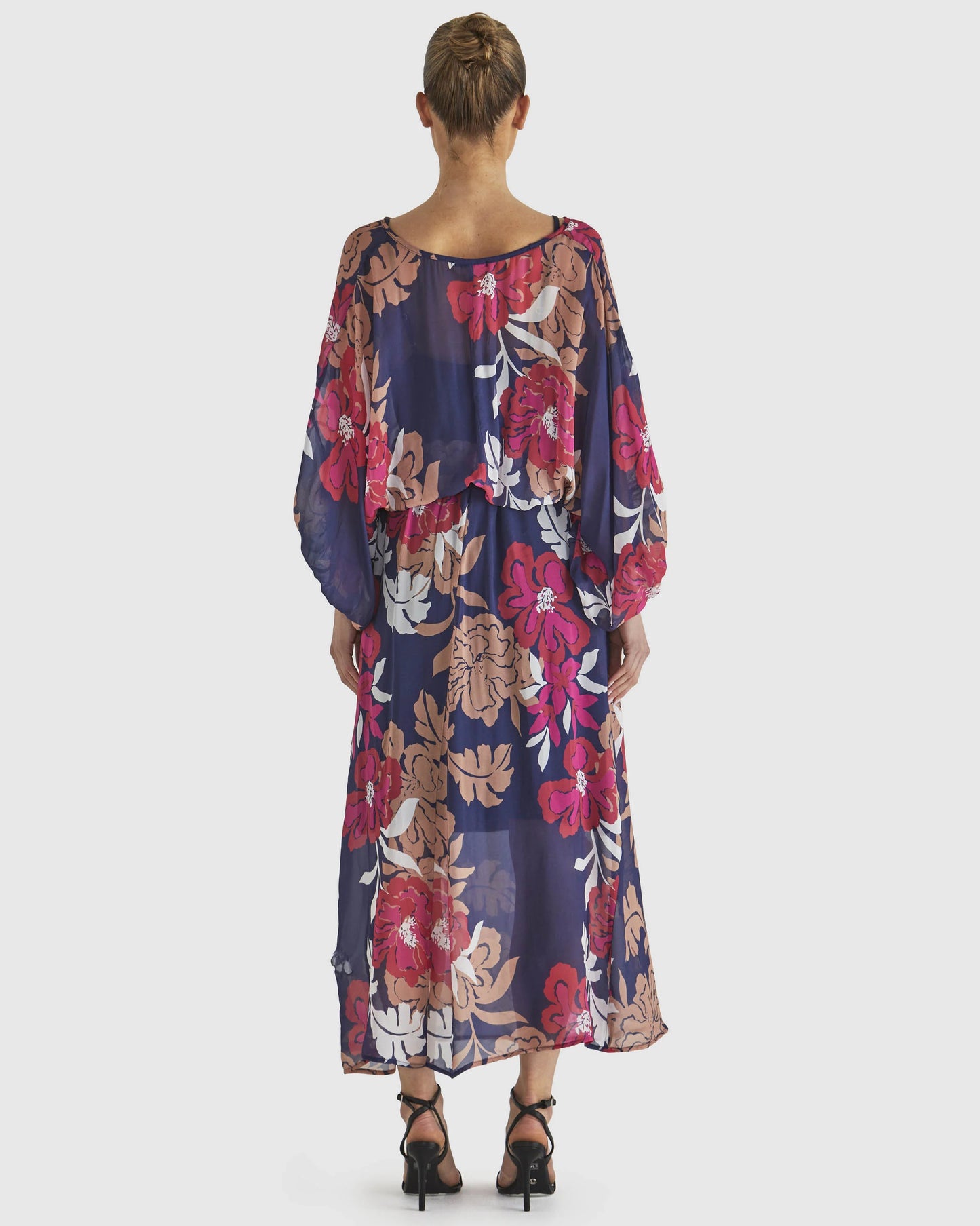 FATE+BECKER MAGNETIC DRESS PINK FLORAL