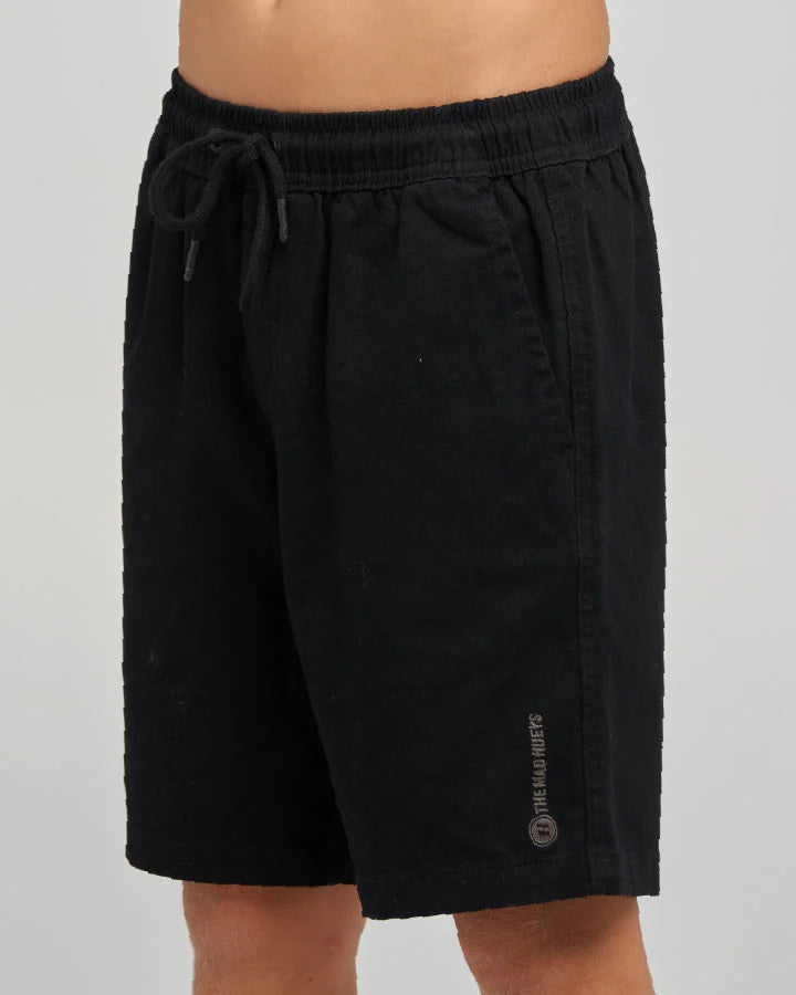 The Mad Hueys Stranded Youth 16" Shino Shorts | Black