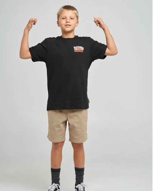 The Mad Hueys Shred Dead Youth Short Sleeve Tee | Black