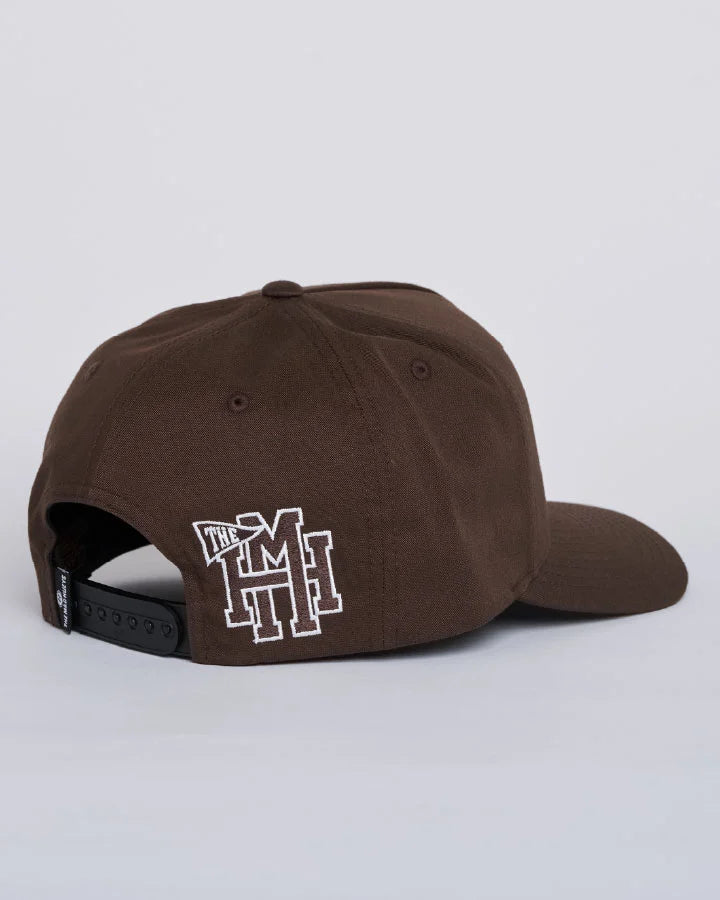 The Mad Hueys Ball Hueys Twill Snapback | Walnut