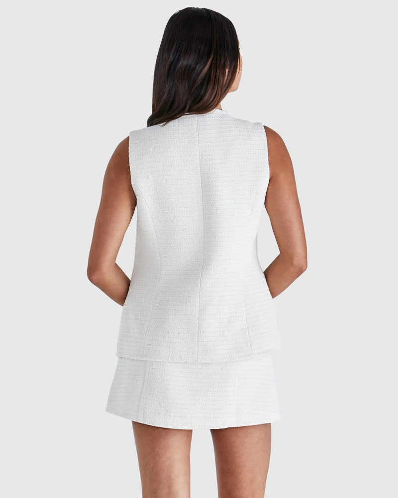 SASS NICO VEST CREAM