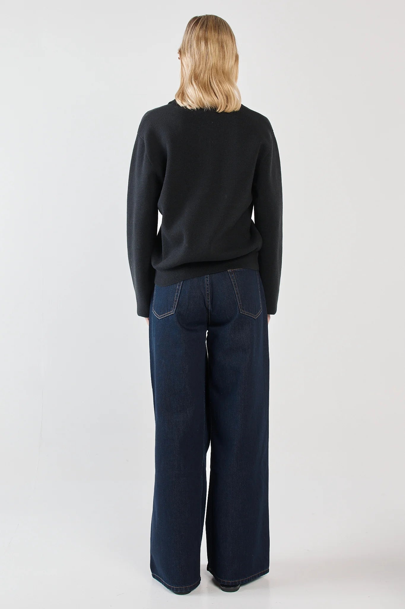 Sass Holliann Knit Cardigan | Black