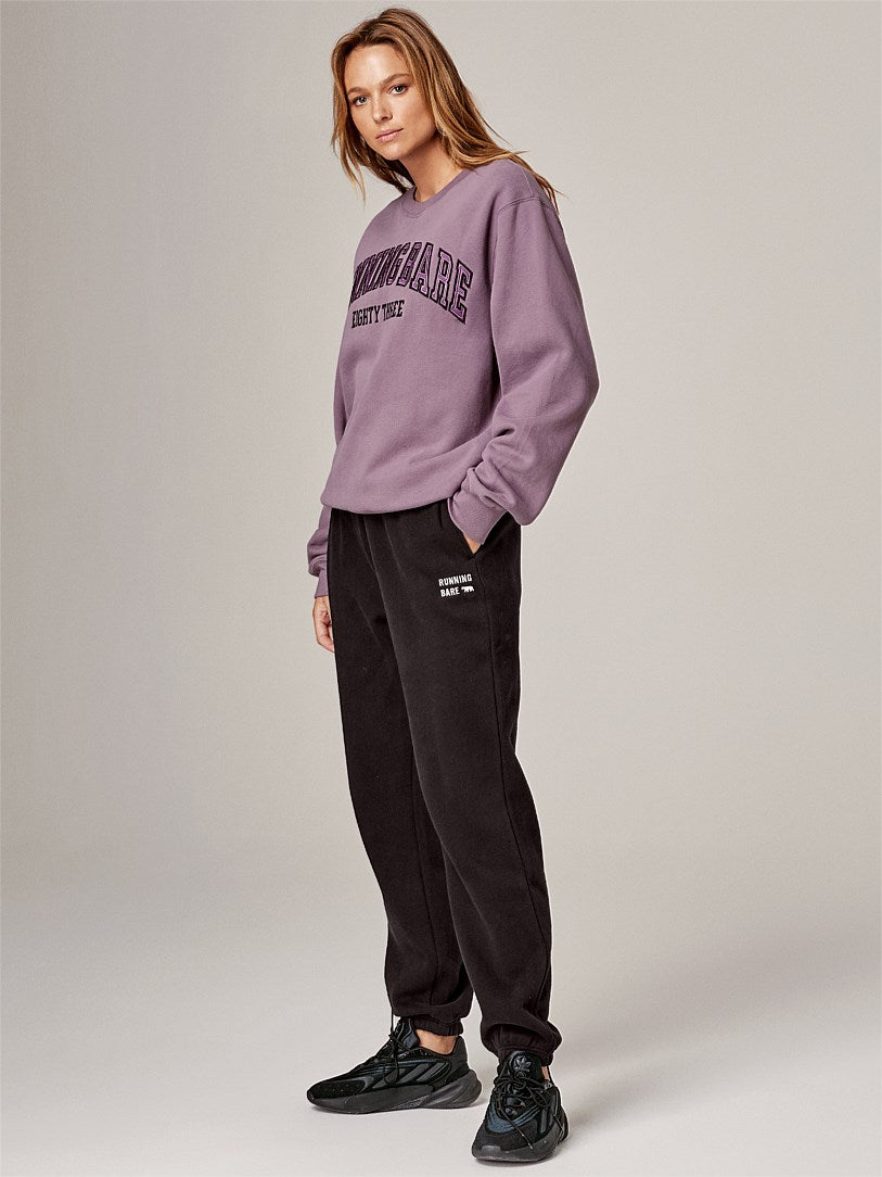 RUNNING BARE LEGACY 2.0 CREW NECK SWEATSHIRT TYRIAN