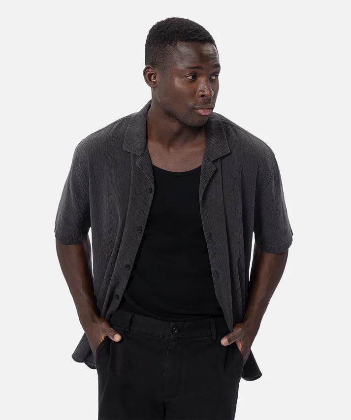 INDUSTRIE THE MAGNA S/S SHIRT ONYX