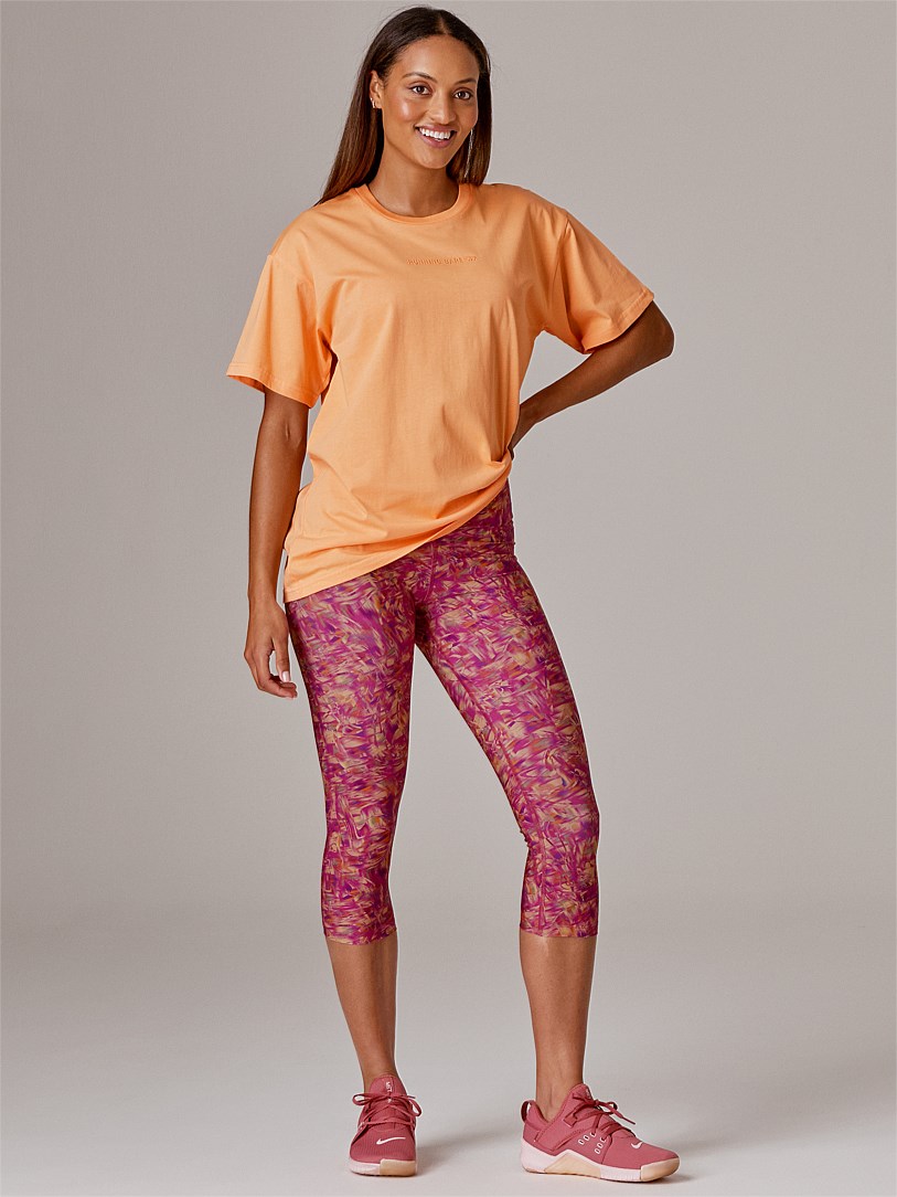 RUNNING BARE HOLLYWOOD 4.0 90'S RELAX TEE SUNSET