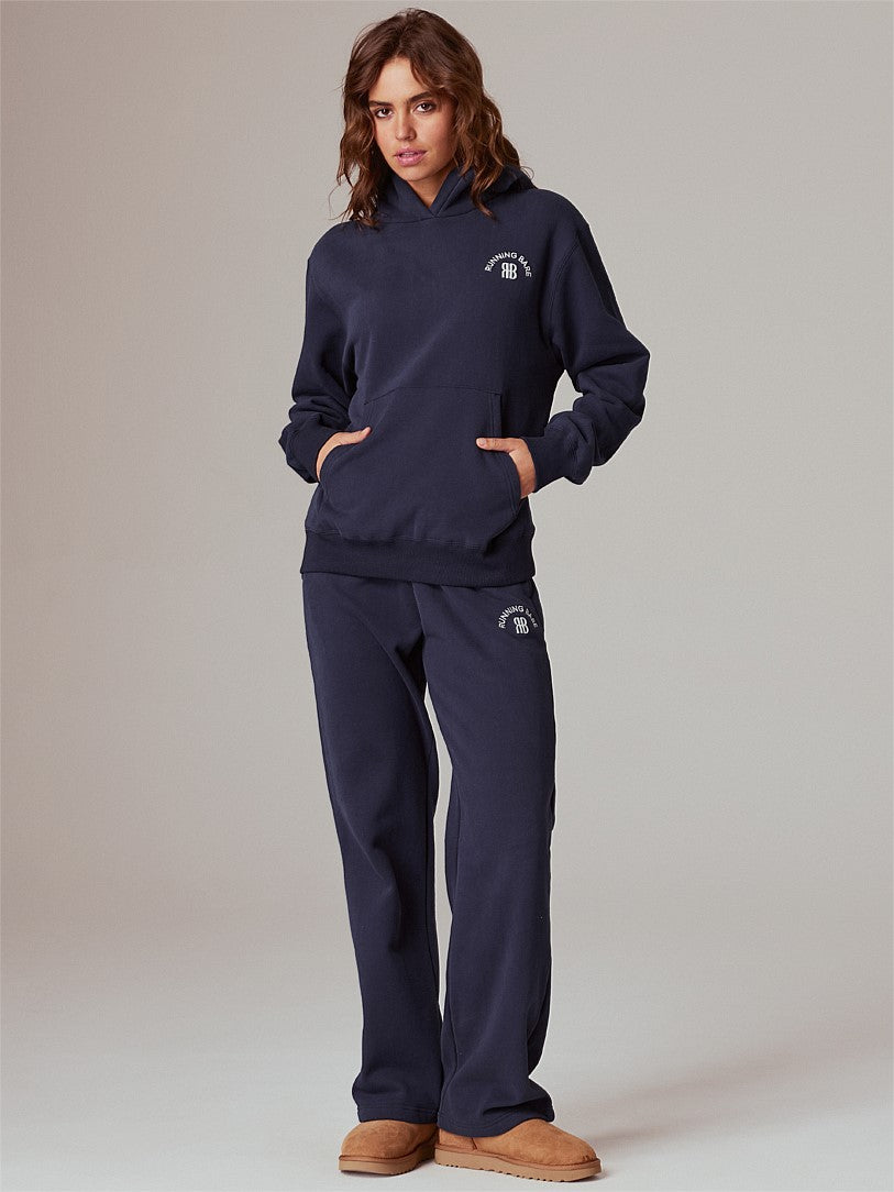 RUNNING BARE LEGACY 2.0 PULLOVER HOODIE NIGHTNGALE