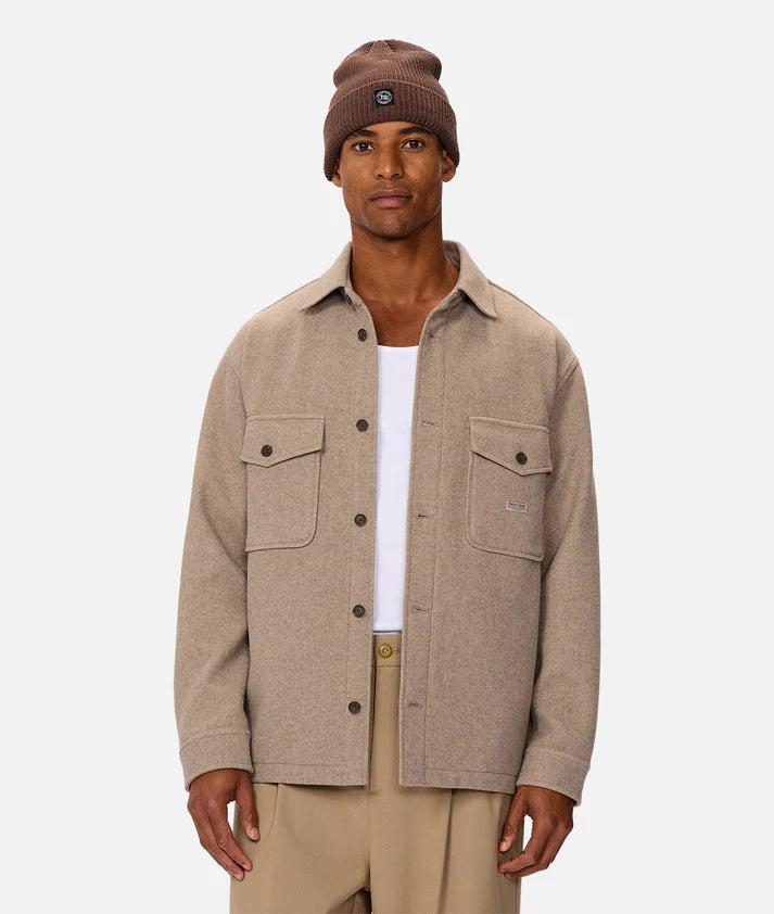 INDUSTRIE THE NEW COLEMAN JACKET TAUPE