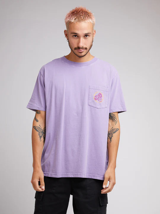 SILENT THEORY JOY TEE LAVENDER