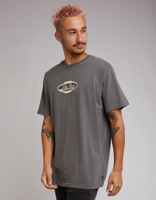 SILENT THEORY RACER TEE COAL