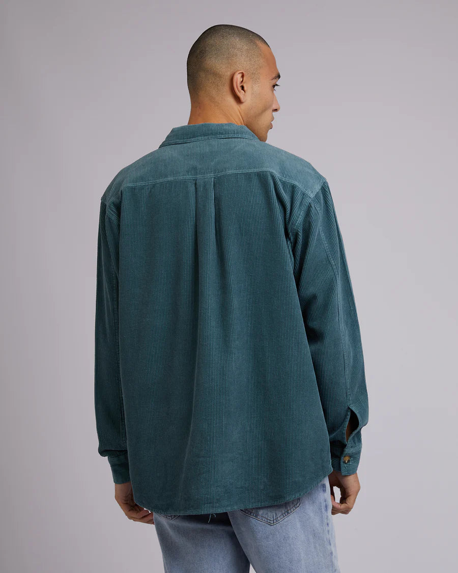 SILENT THEORY CORD OVERSHIRT FORREST
