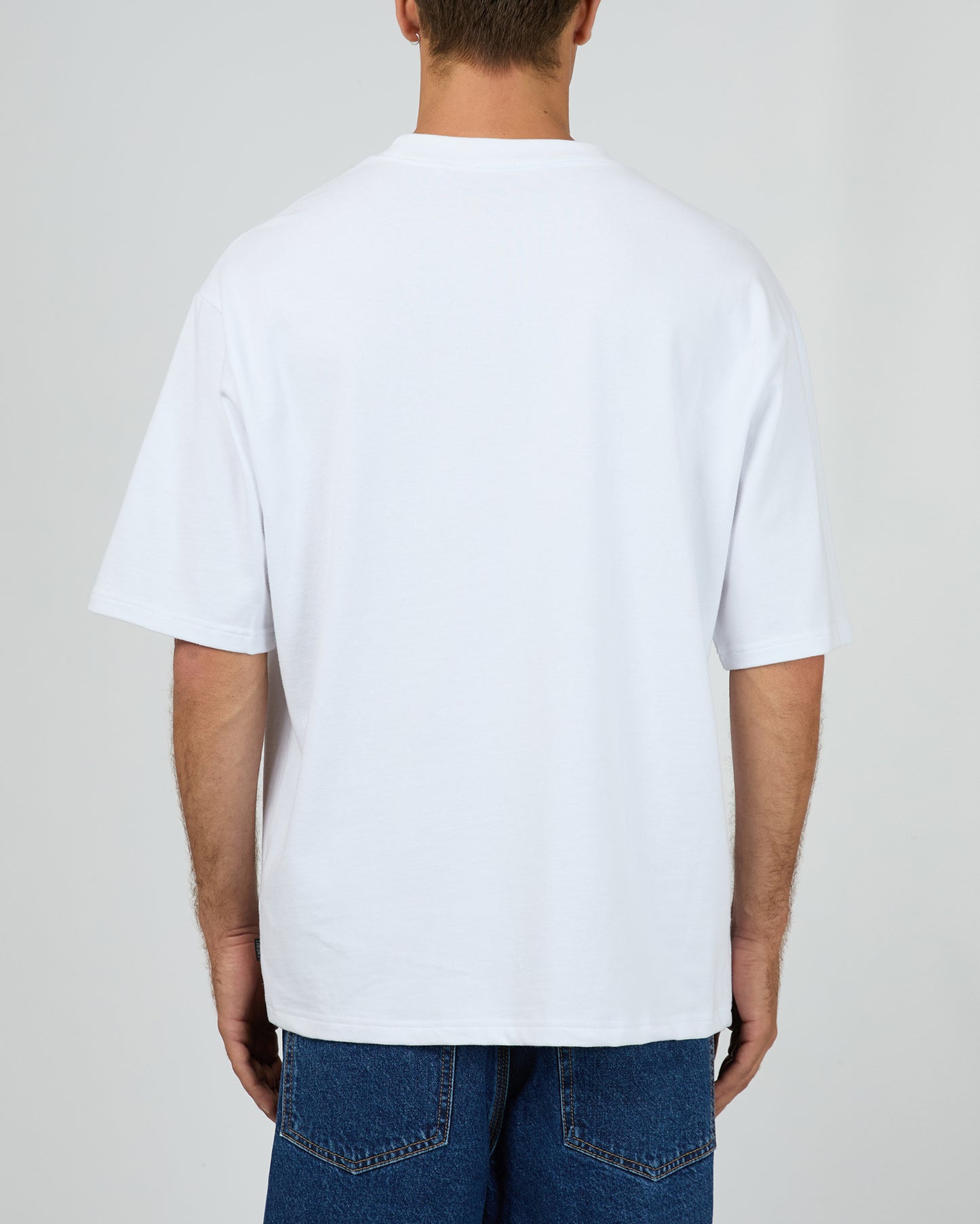 SILENT THEORY CLASSIC EMB TEE WHITE