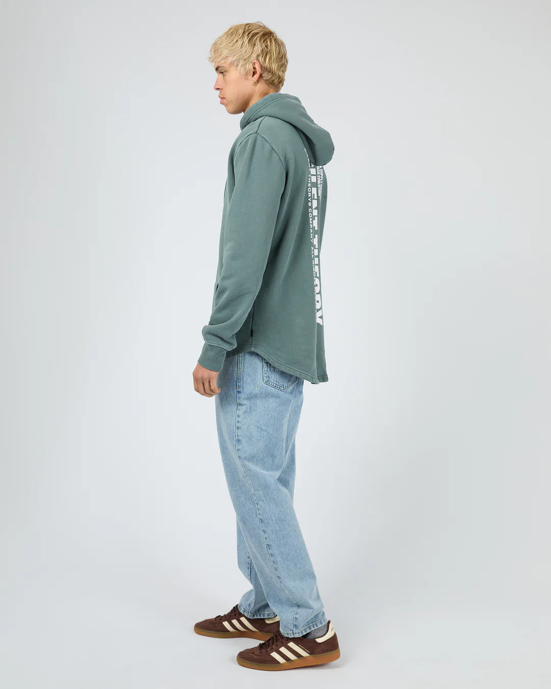 Silent Theory League Scoop Hoodie | Blue