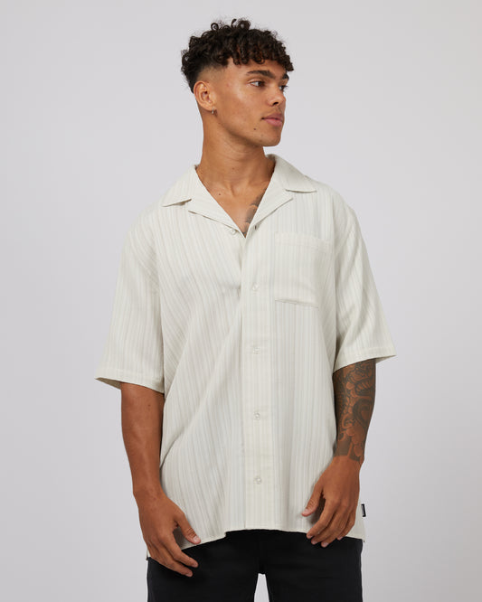 ST GOLIATH WHITLEY SHORT SLEEVE SHIRT OATMEAL