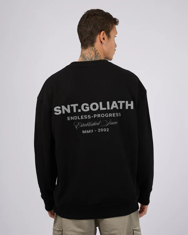 ST GOLIATH ENDLESS CREW BLACK