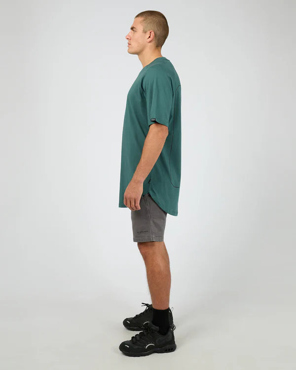 St Goliath Silver Foil Tee Green