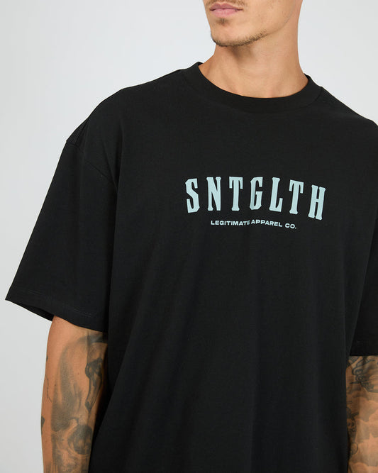 St Goliath Hurricane Tee | Black