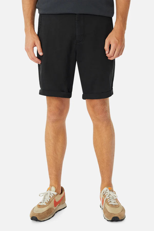 INDUSTRIE THE RINSE DRIFTER SHORT BLACK