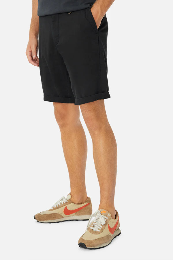 INDUSTRIE THE RINSE DRIFTER SHORT BLACK