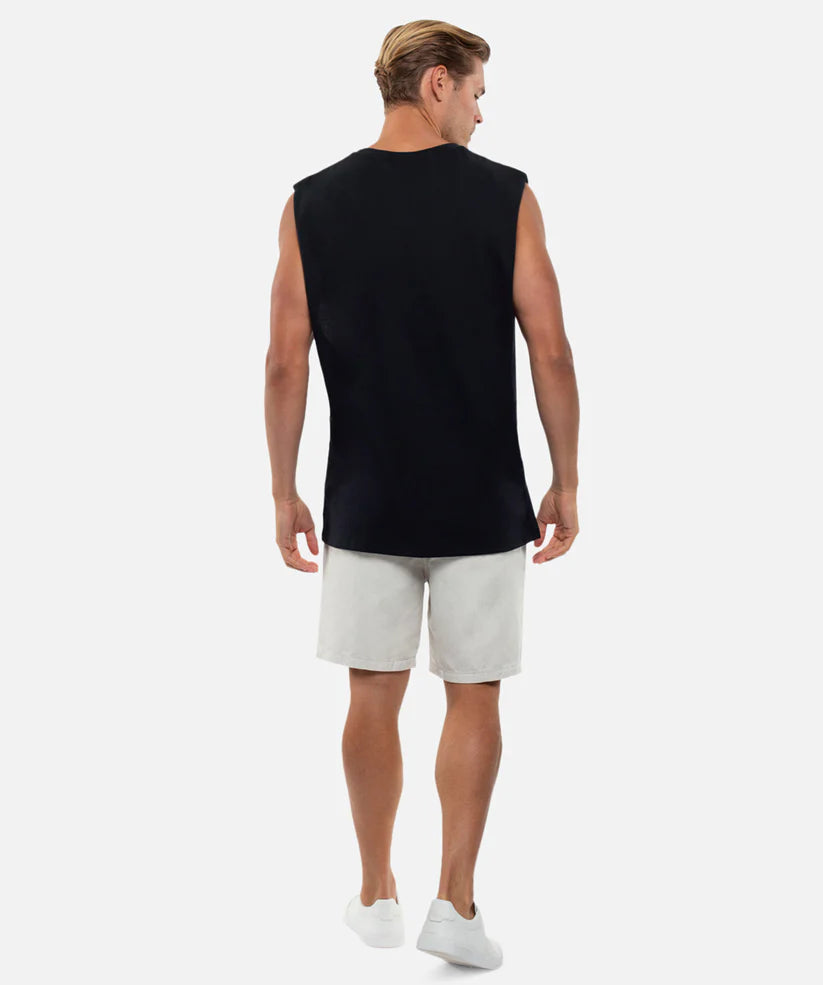INDUSTRIE THE TRIPLE G SLEEVELESS BLACK