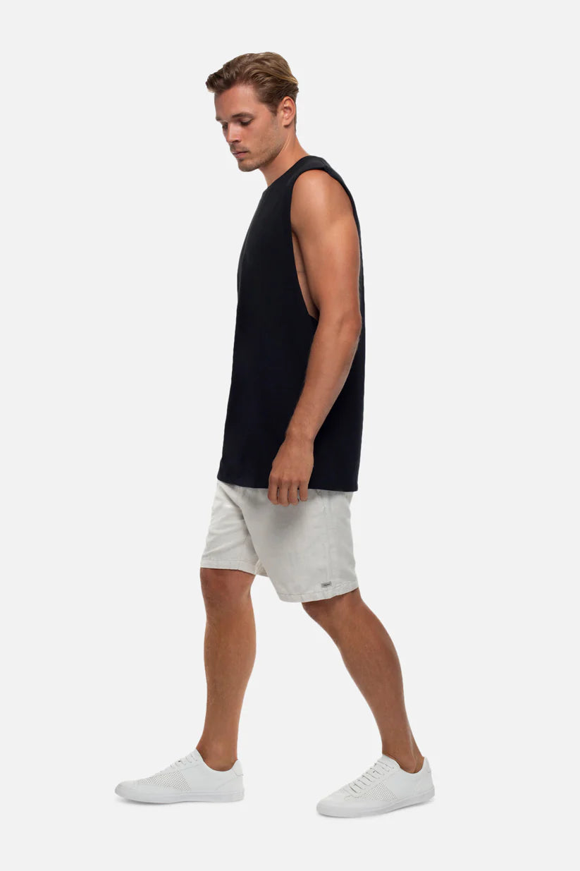 INDUSTRIE THE TRIPLE G SLEEVELESS BLACK