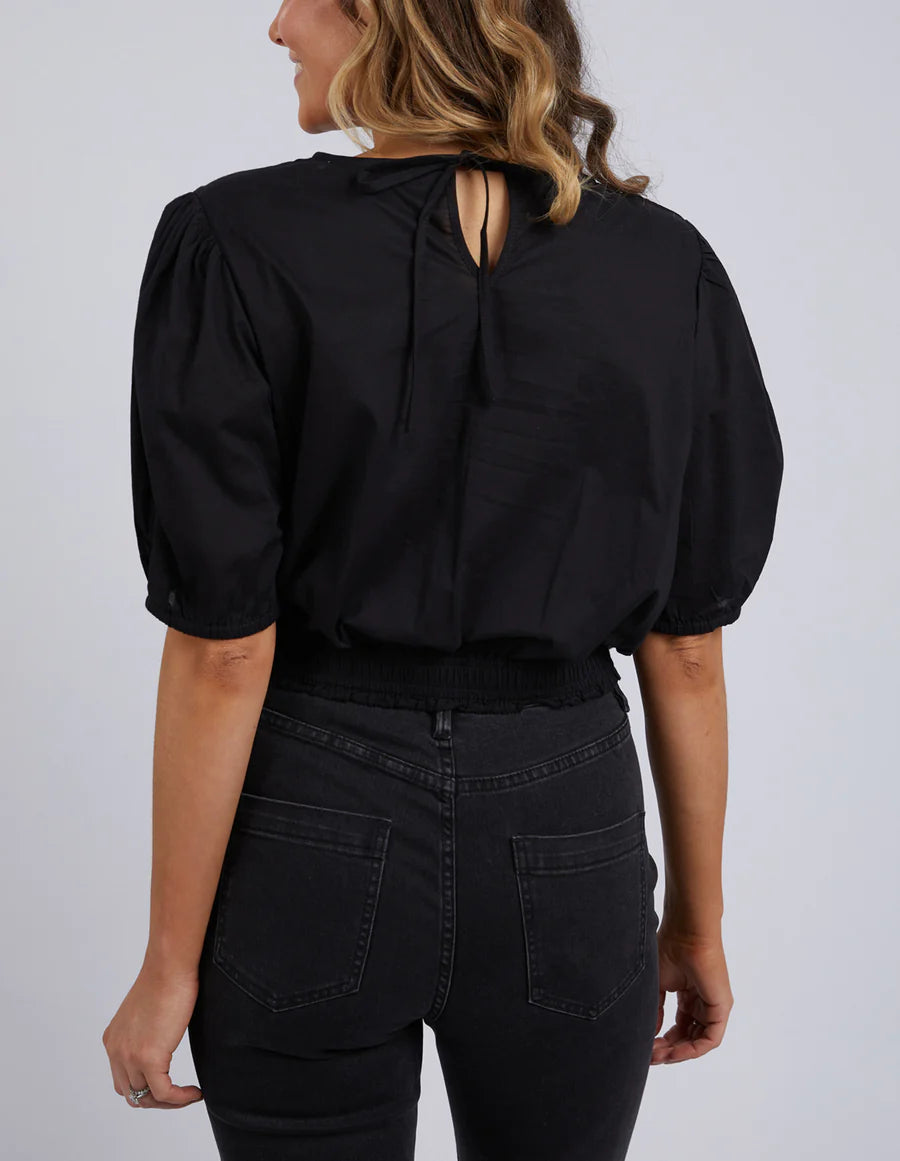 FOXWOOD CHARLI TOP BLACK