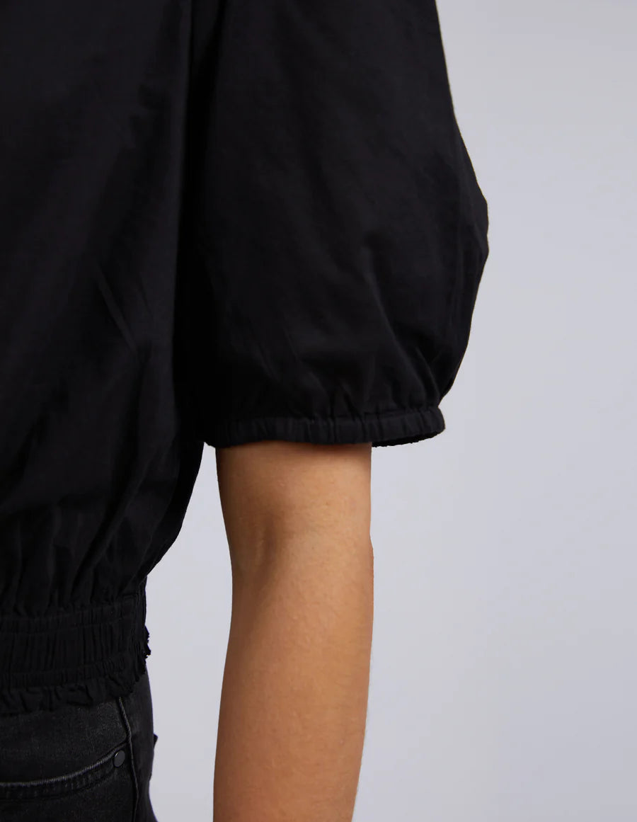 FOXWOOD CHARLI TOP BLACK