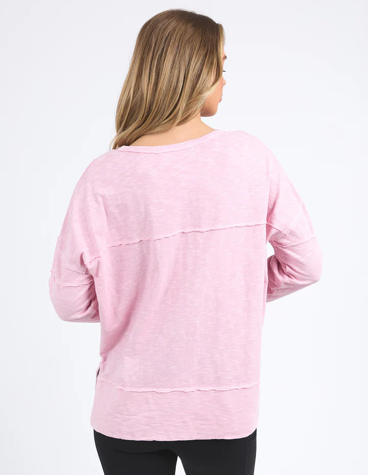 FOXWOOD THROW ON TEE PINK