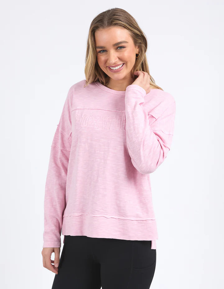 FOXWOOD THROW ON TEE PINK