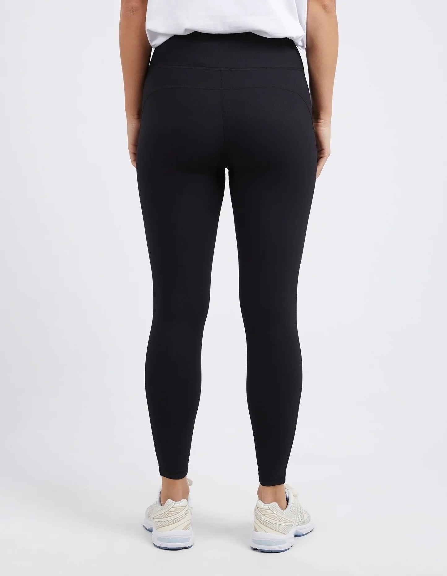 FOXWOOD LUXE RIB LEGGING BLACK