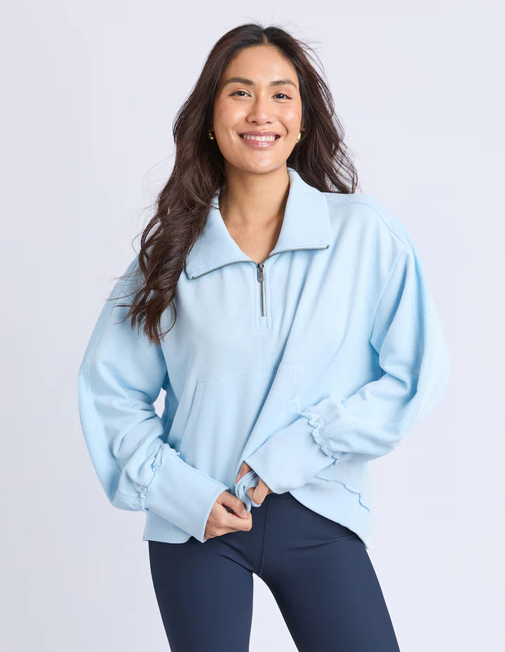 FOXWOOD SAILS ZIP CREW LIGHT BLUE