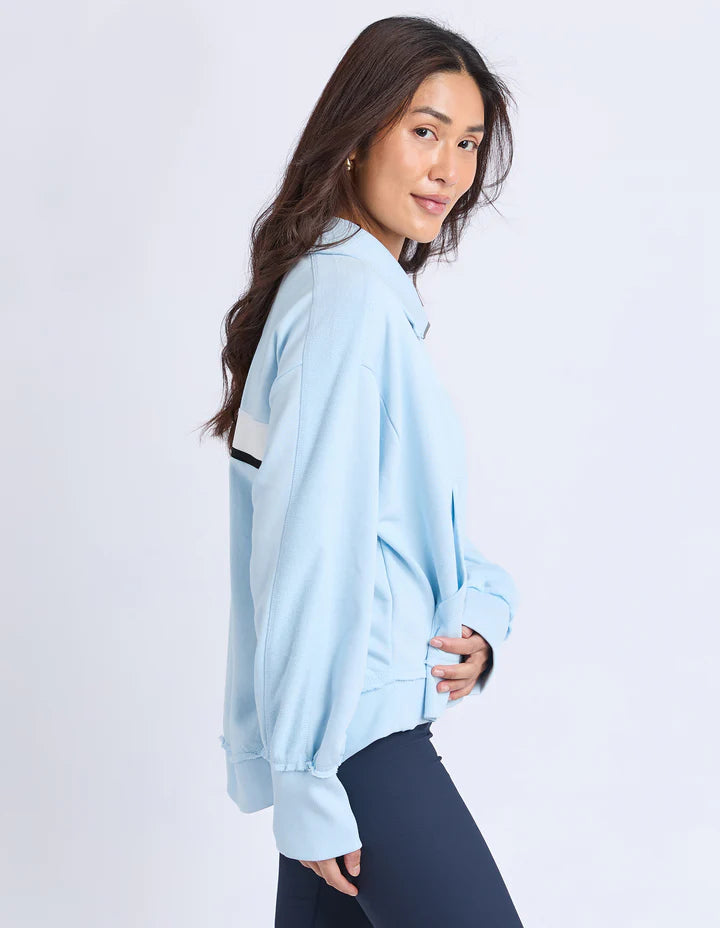 FOXWOOD SAILS ZIP CREW LIGHT BLUE