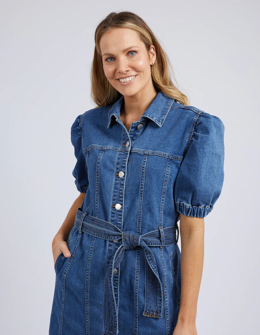 FOXWOOD TALBERT DRESS BLUE