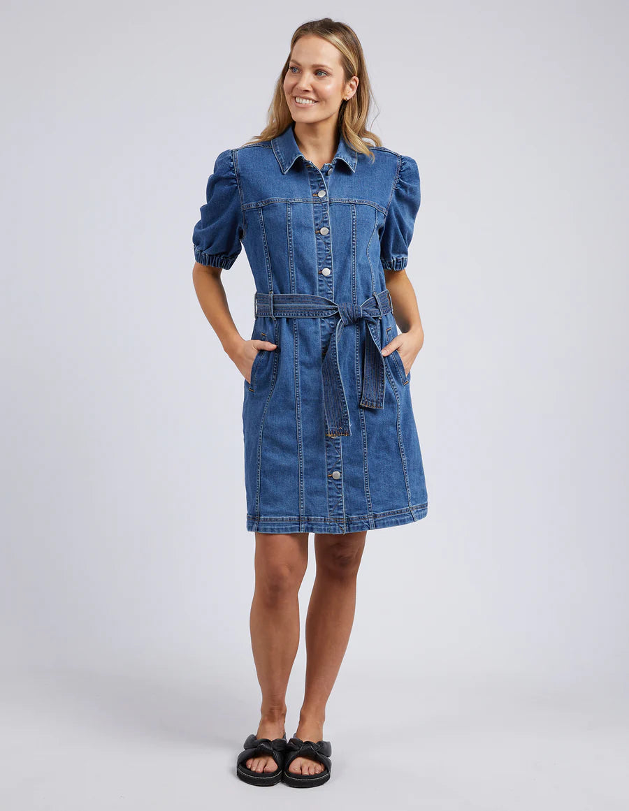 FOXWOOD TALBERT DRESS BLUE