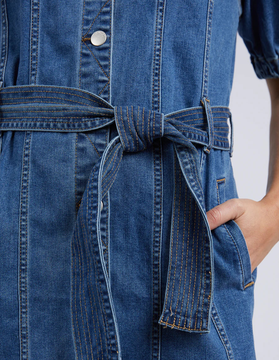 FOXWOOD TALBERT DRESS BLUE