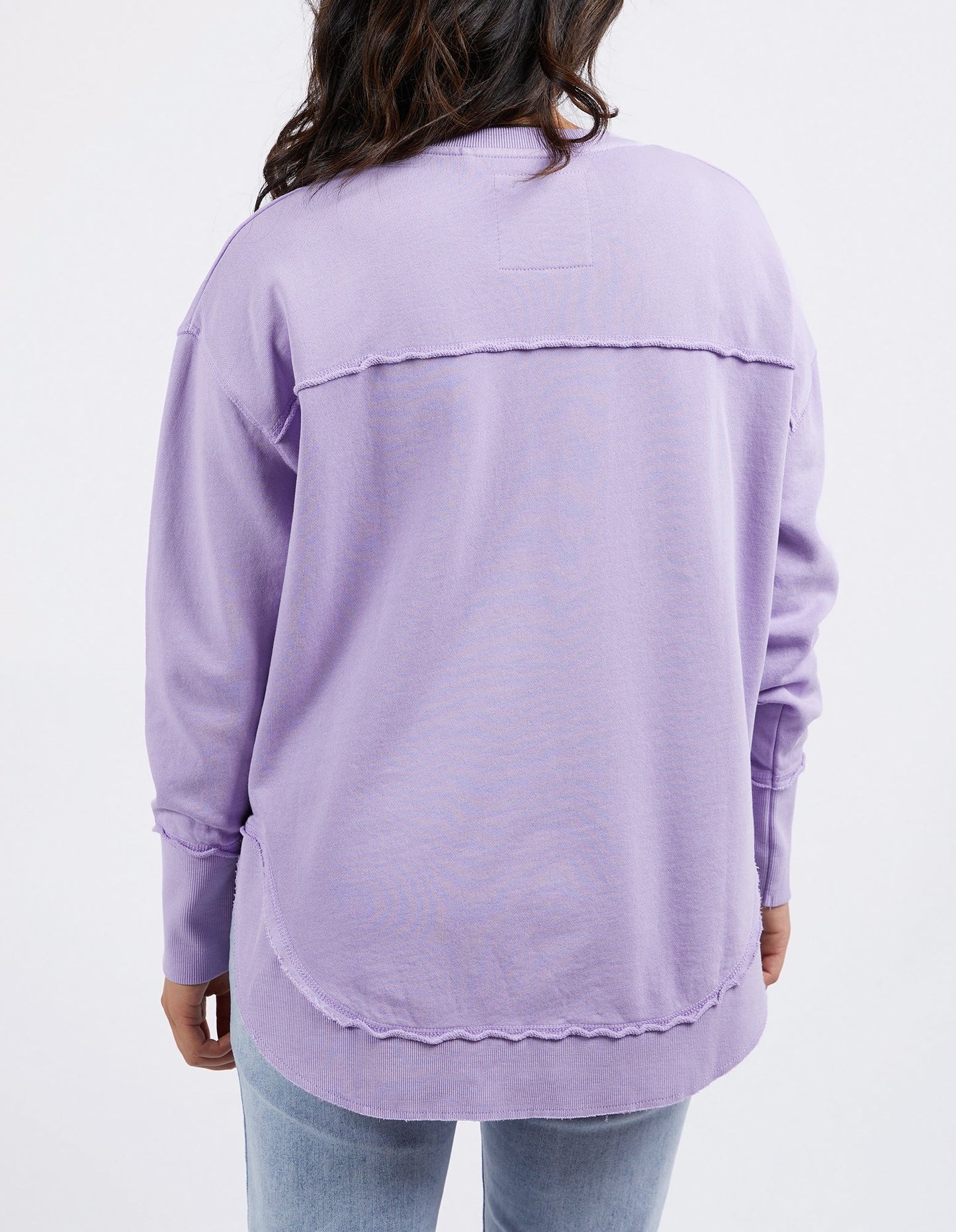 FOXWOOD SIMPLIFIED CREW LAVENDER
