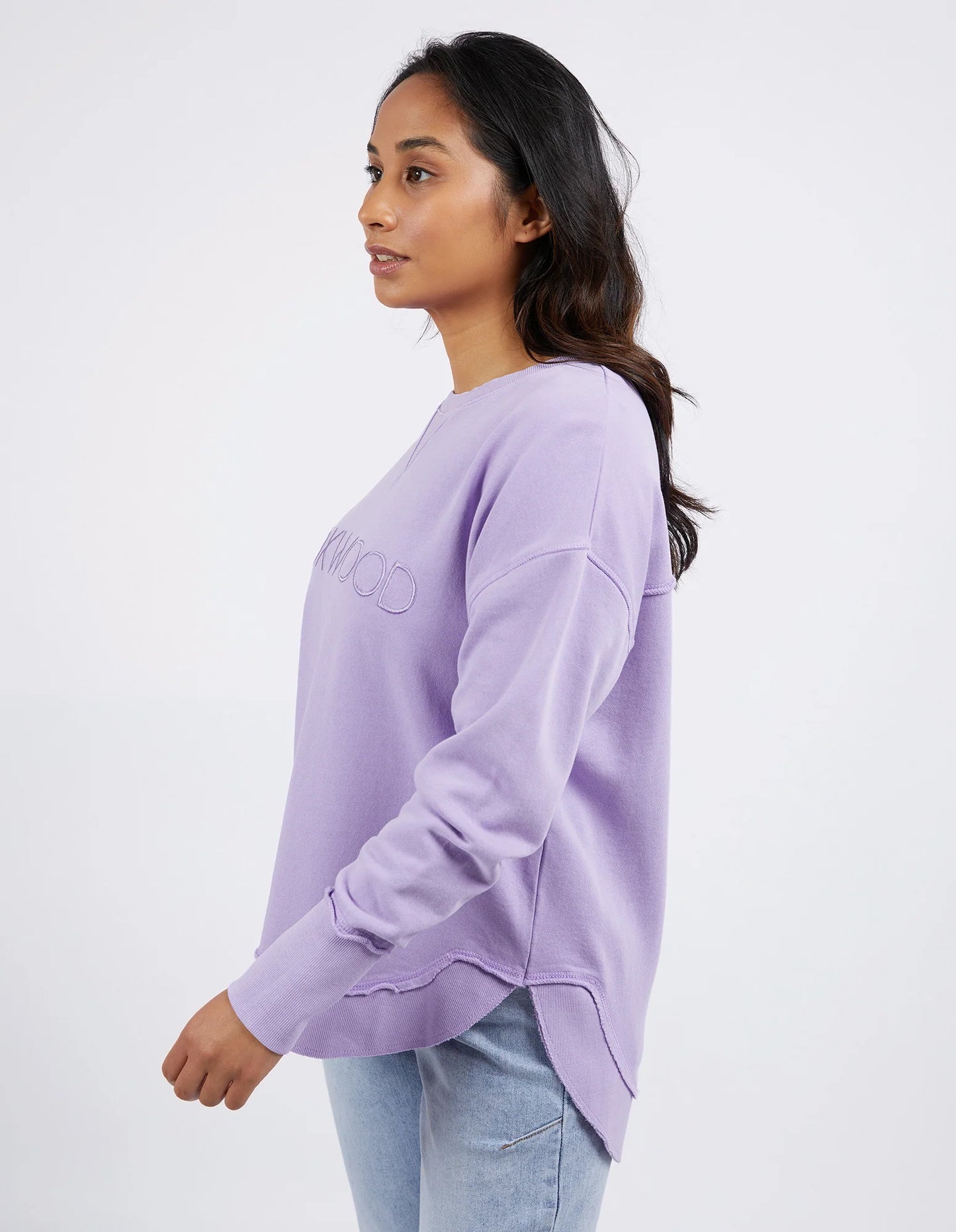 FOXWOOD SIMPLIFIED CREW LAVENDER