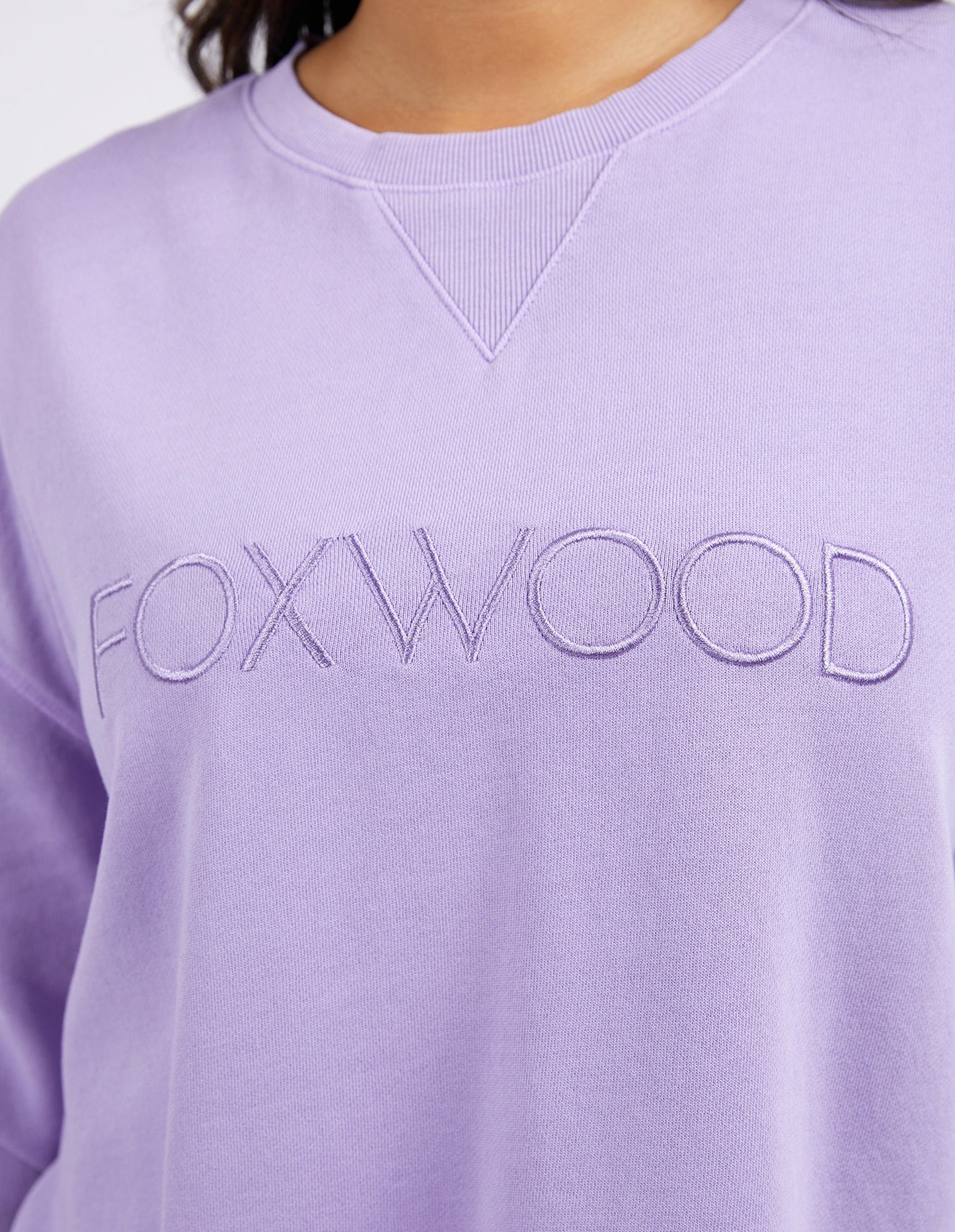 FOXWOOD SIMPLIFIED CREW LAVENDER