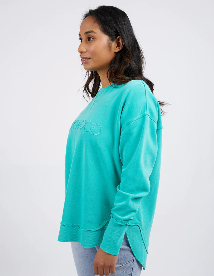FOXWOOD SIMPLIFIED CREW TEAL