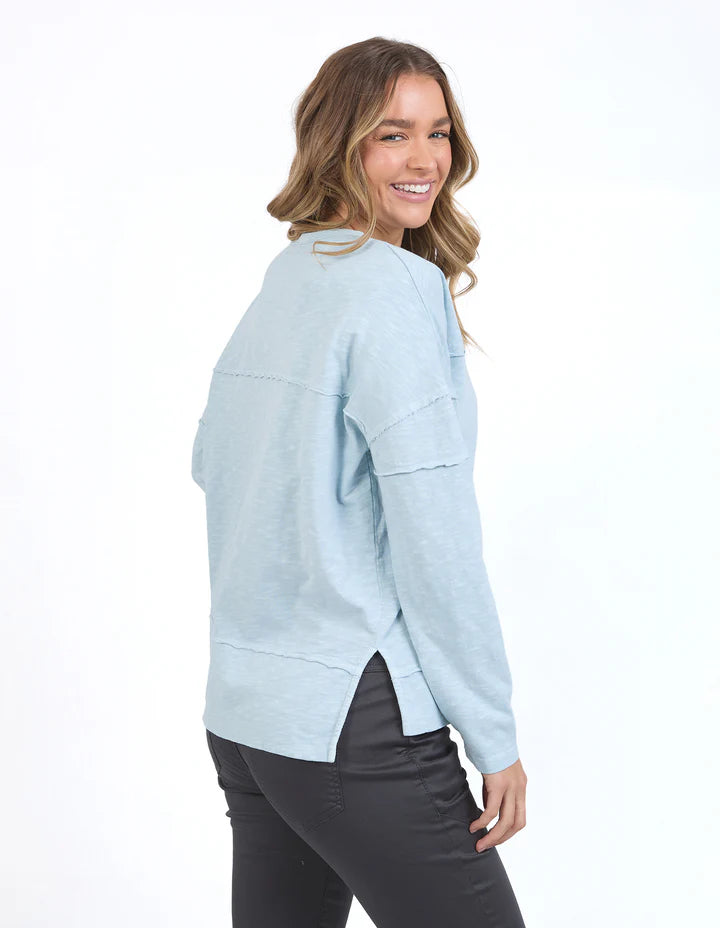FOXWOOD JAYNE THROW ON TOP CELESTIAL BLUE