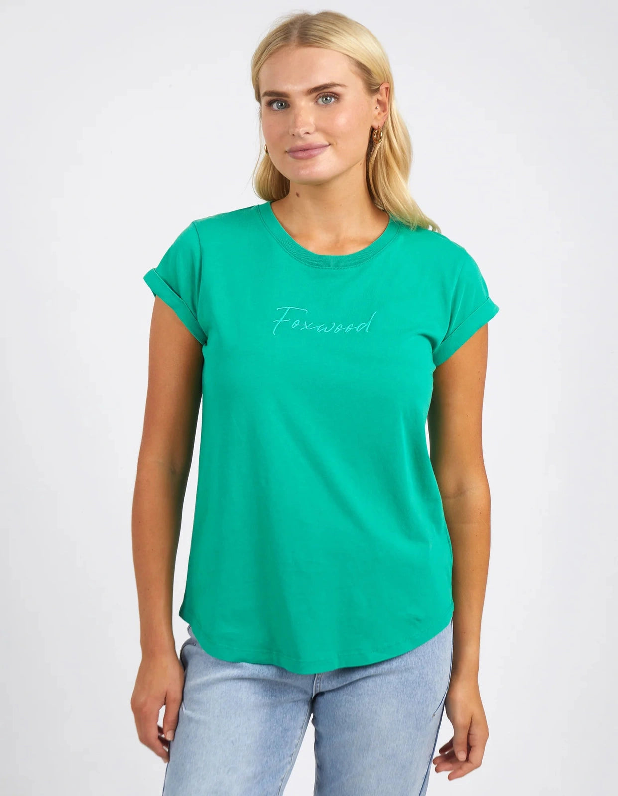 FOXWOOD SIGNATURE TEE GREEN