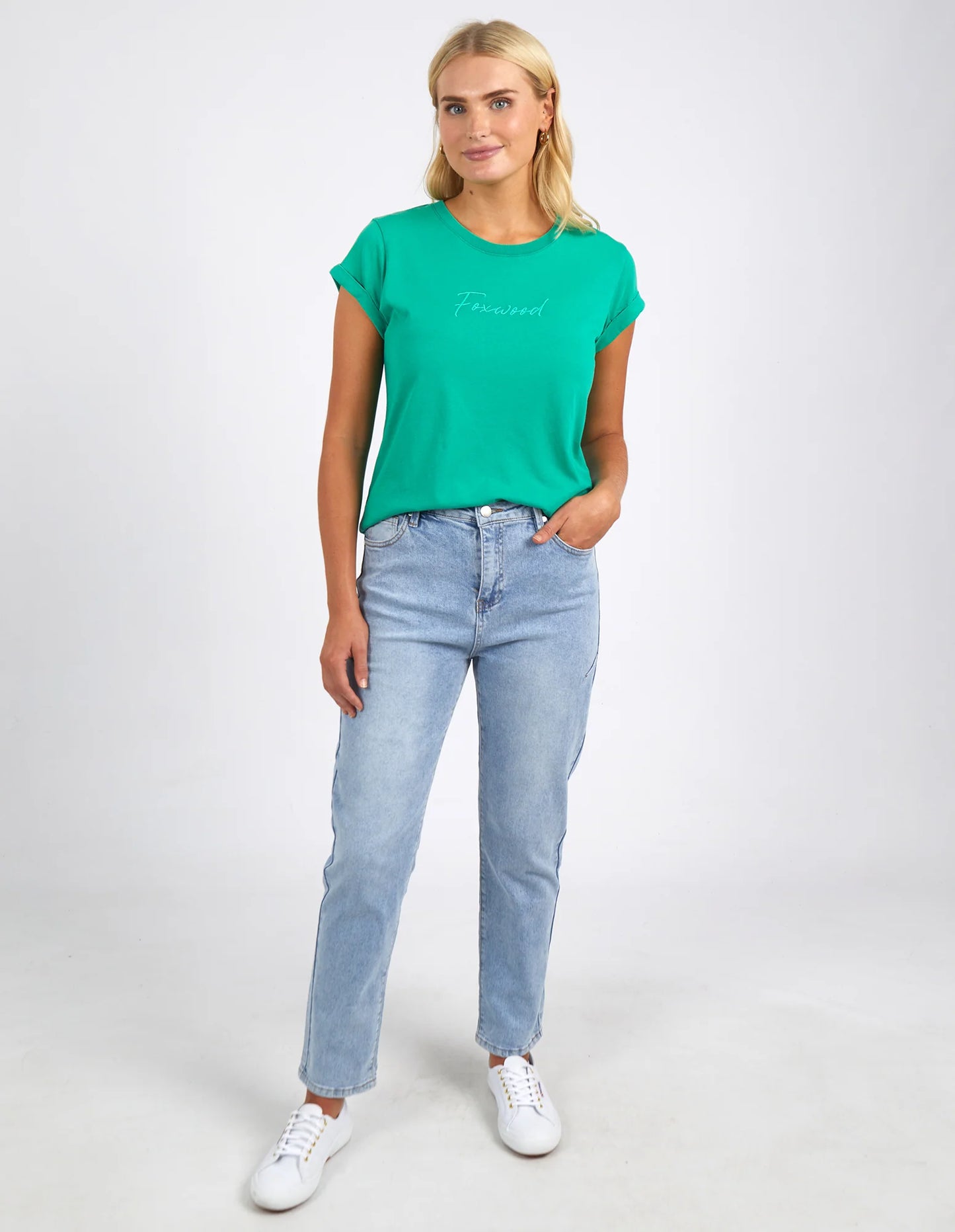 FOXWOOD SIGNATURE TEE GREEN
