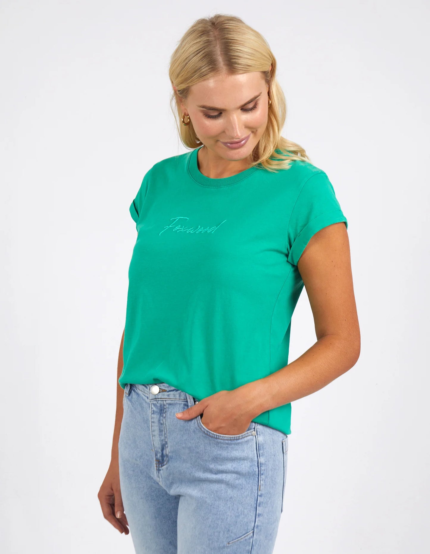 FOXWOOD SIGNATURE TEE GREEN