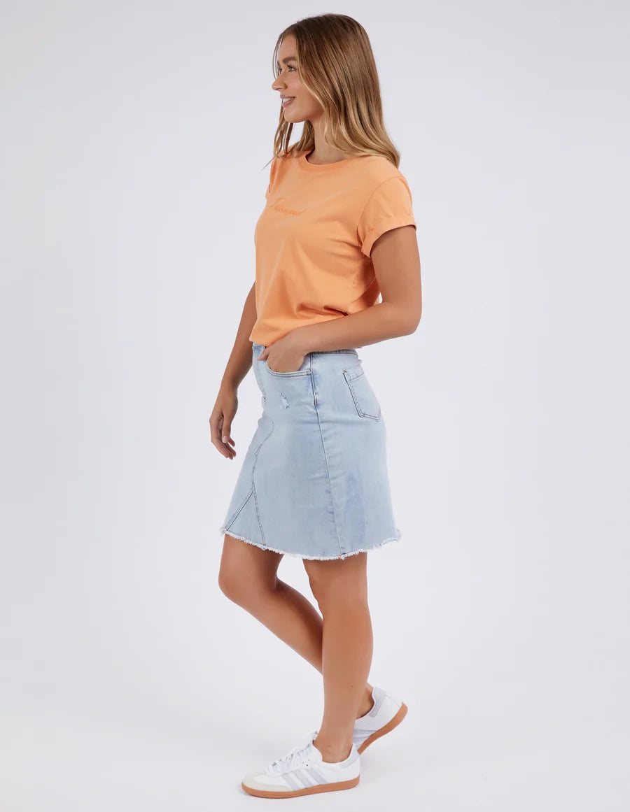 FOXWOOD SIGNATURE TEE TANGERINE