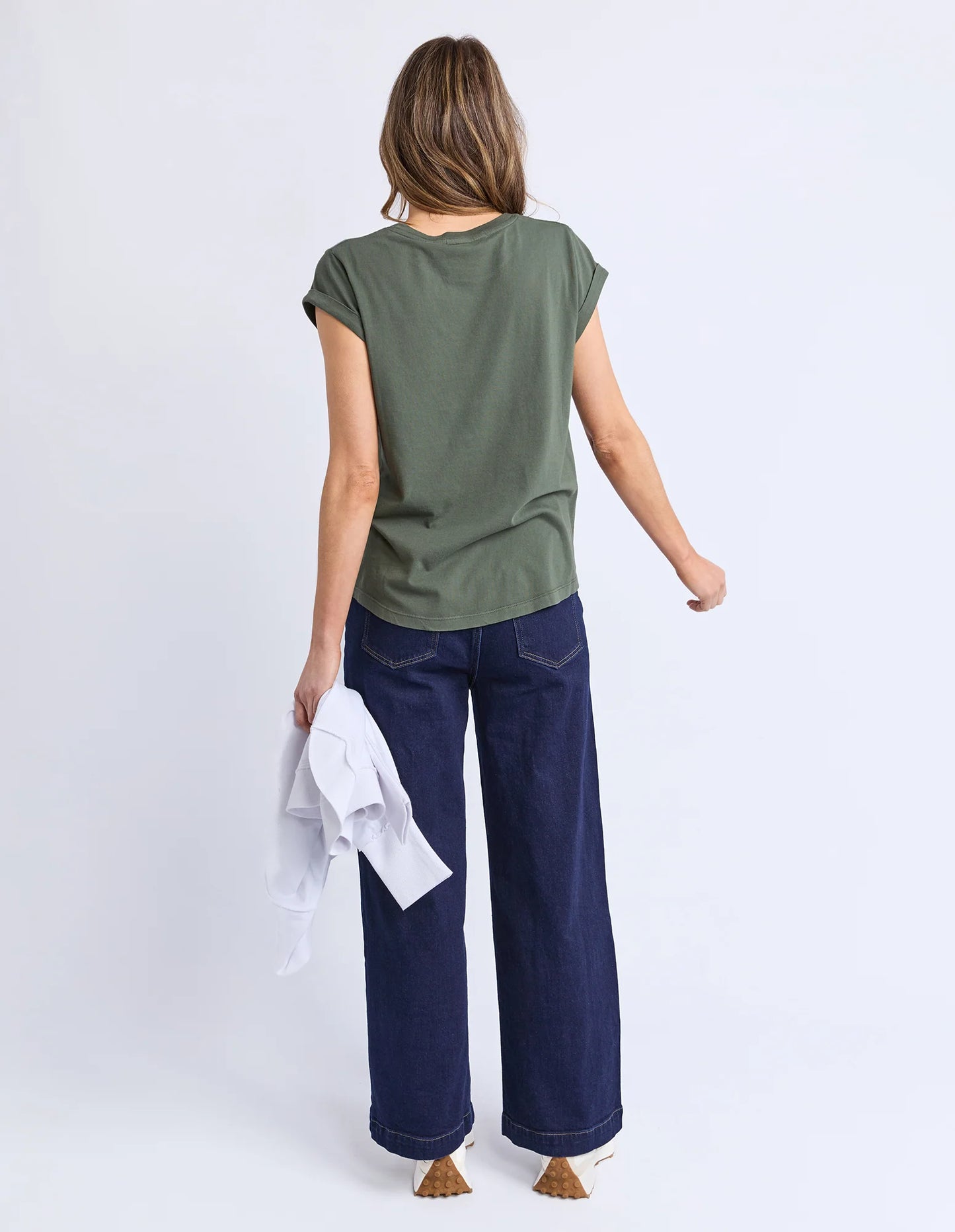 FOXWOOD MANLY TEE KHAKI