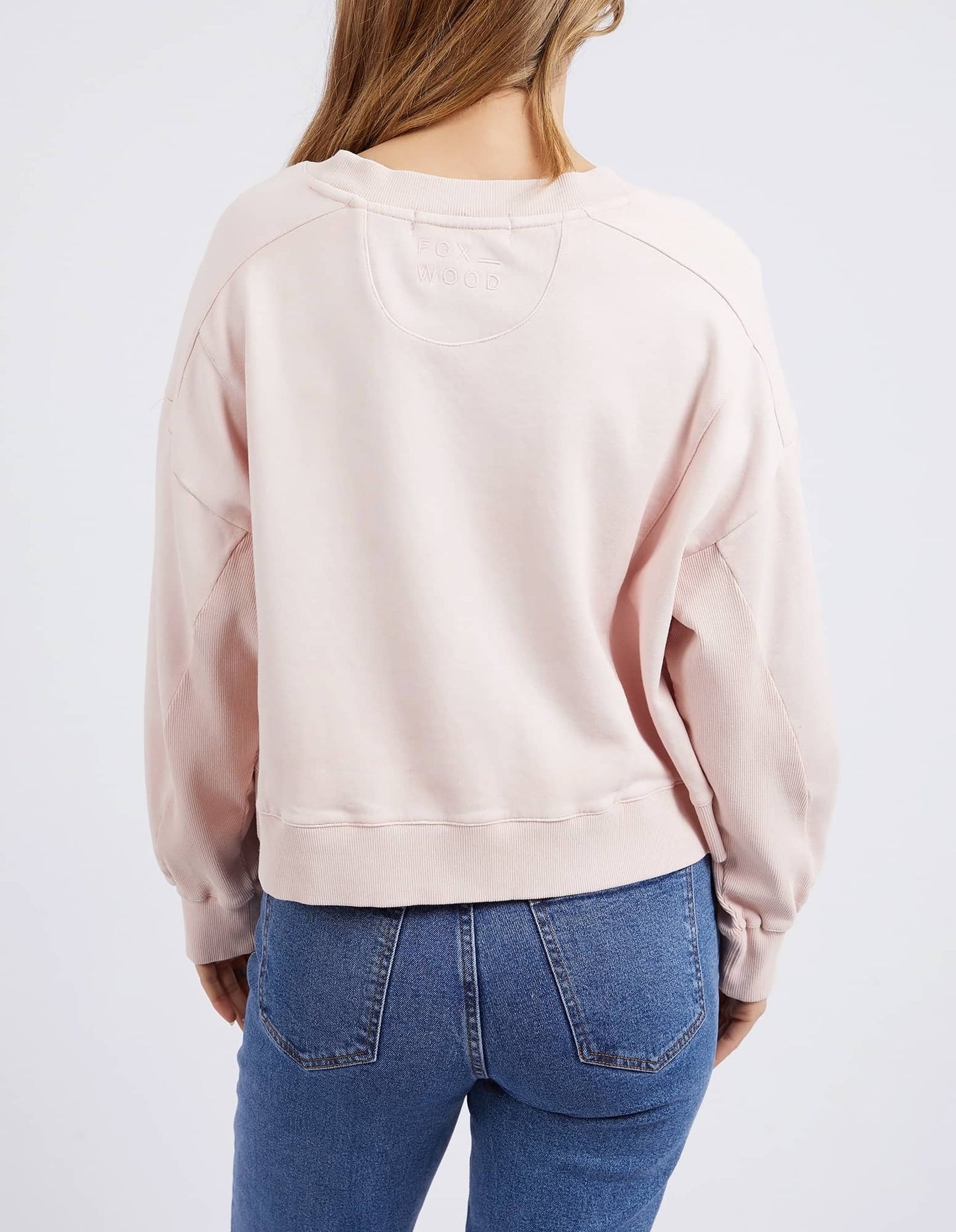 FOXWOOD CECILE CREW PALE PINK