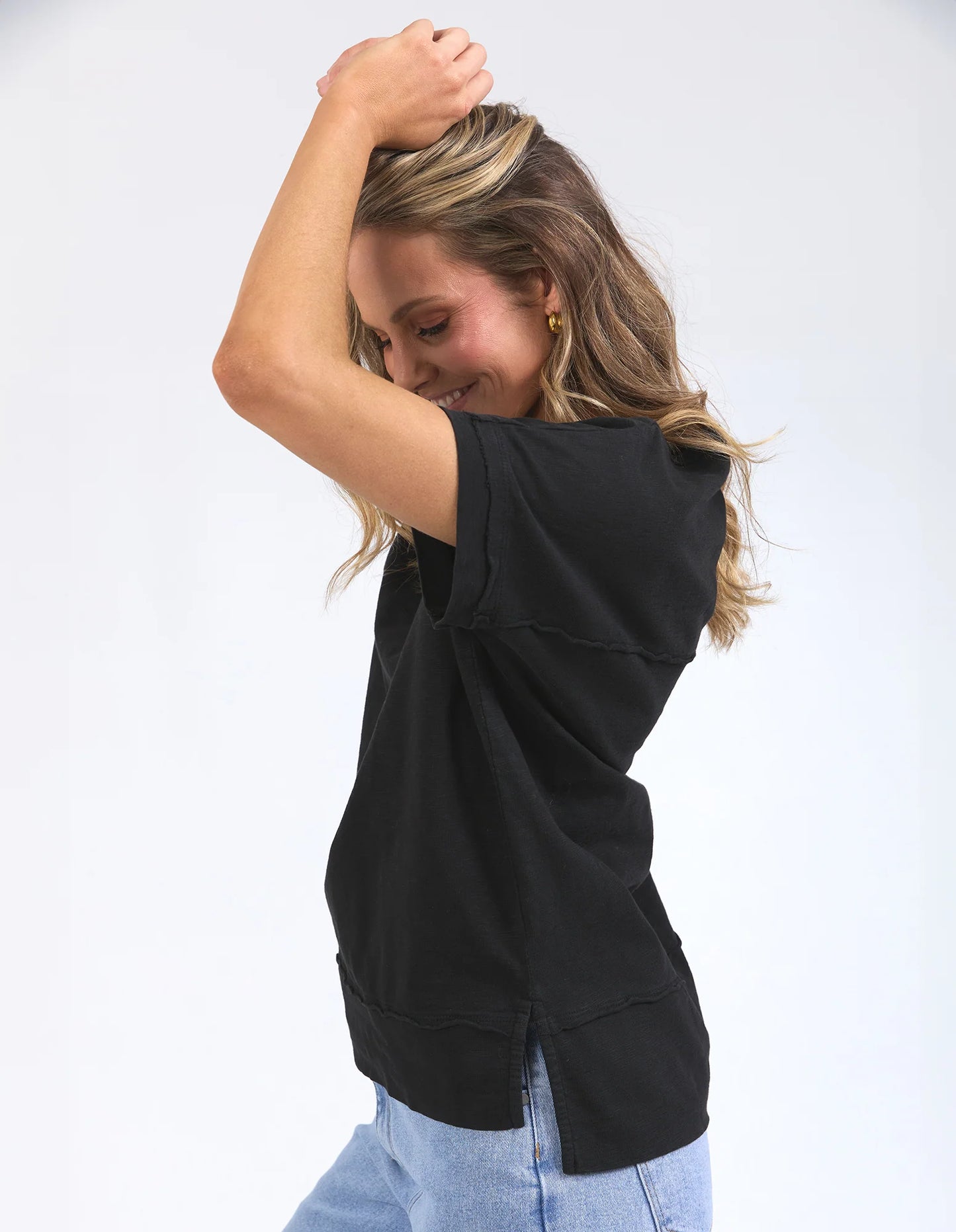 Foxwood Allison Tee Black