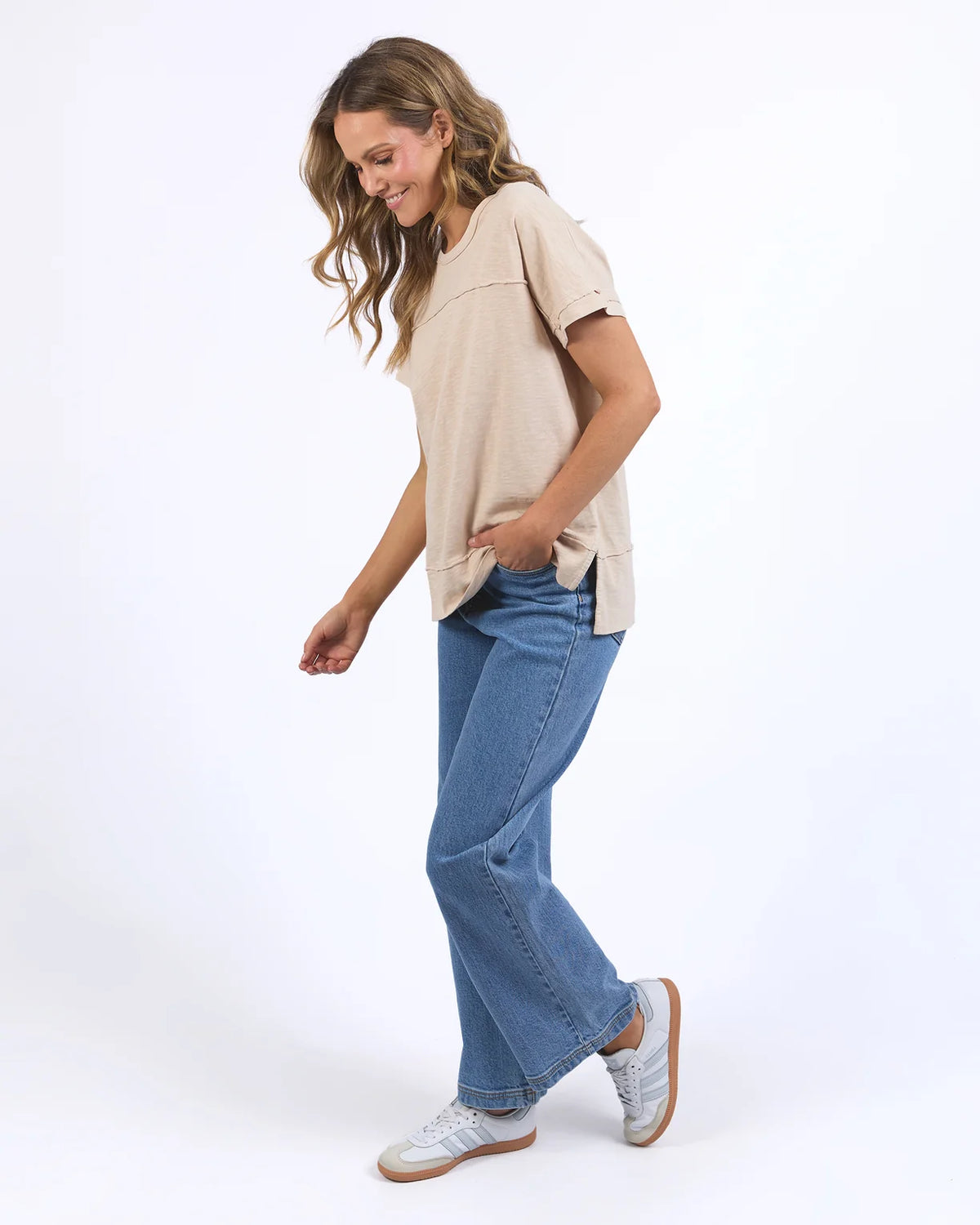 Foxwood Allison Tee | Oat